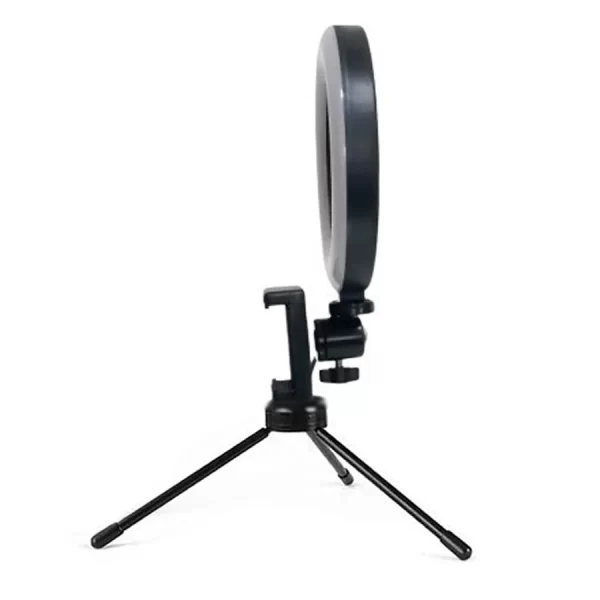 Luz Ring Light 16cm Tripé De Mesa Com Suporte Celular Gravar Vídeo - Image 3