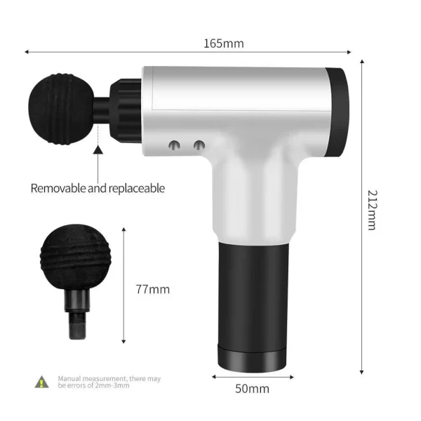 Massageador Miosfacial Sem Fio Inteligente Facial Gun Bivolt - Image 10