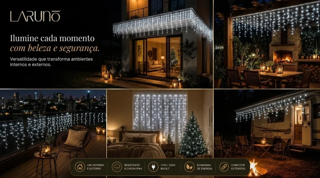 Cascata Natal Com 8 Funções Branco Frio 400 Leds: Vale a Pena? 4 Conclusão vale investir na Cascata Natal Com 8 Funções Branco Frio 400 Leds