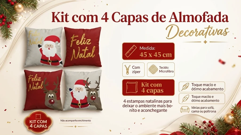 Conclusão vale investir no kit de capas