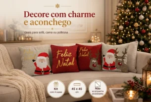 Kit 4 Capas De Almofadas Decorativas