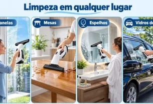 Limpador Vidros Janelas Elétrico
